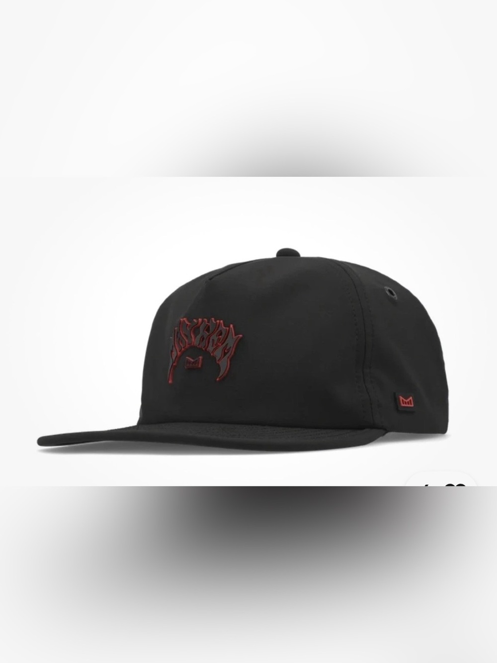 Melin Hydro Eagle Mayhem Hat Black & Red Logo - Size CL